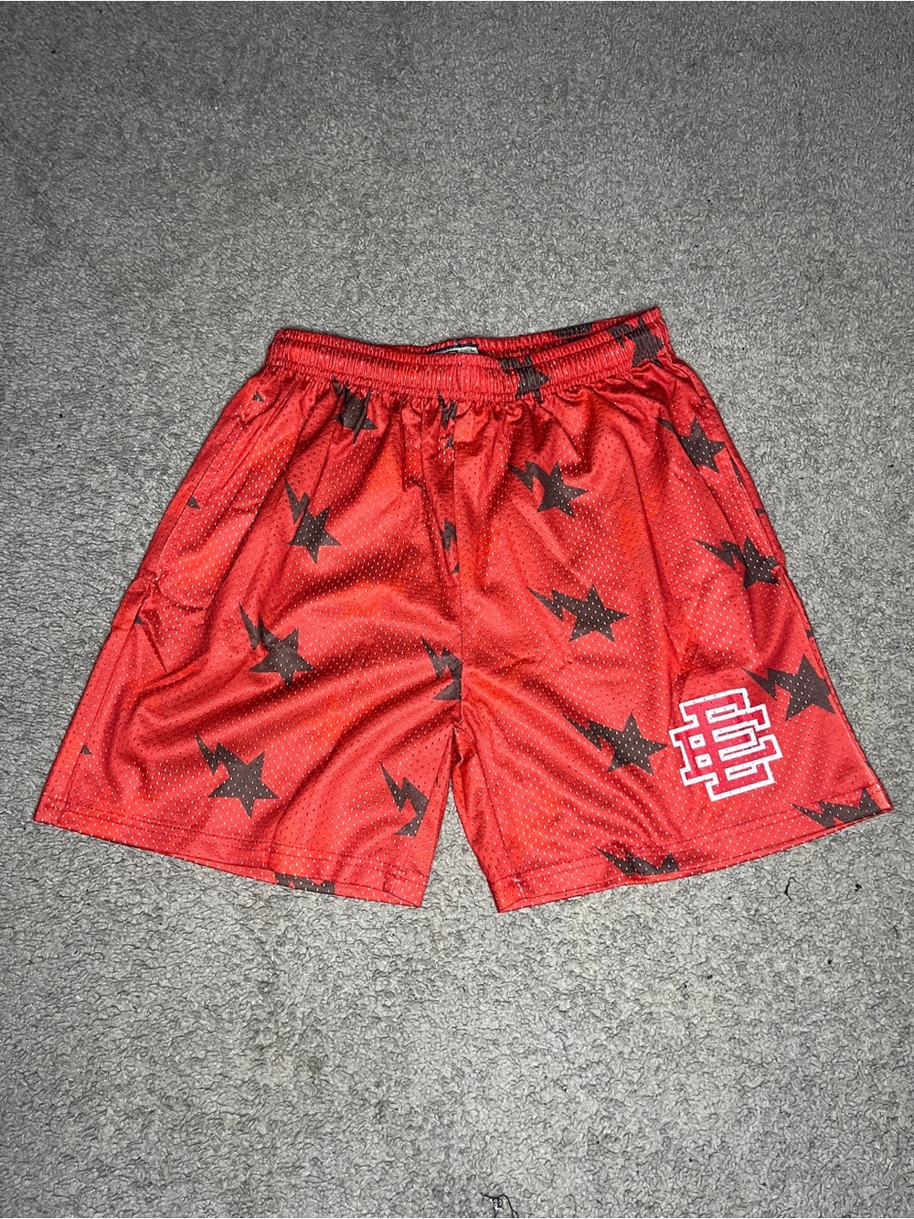 Red Eric Emanuel Shorts